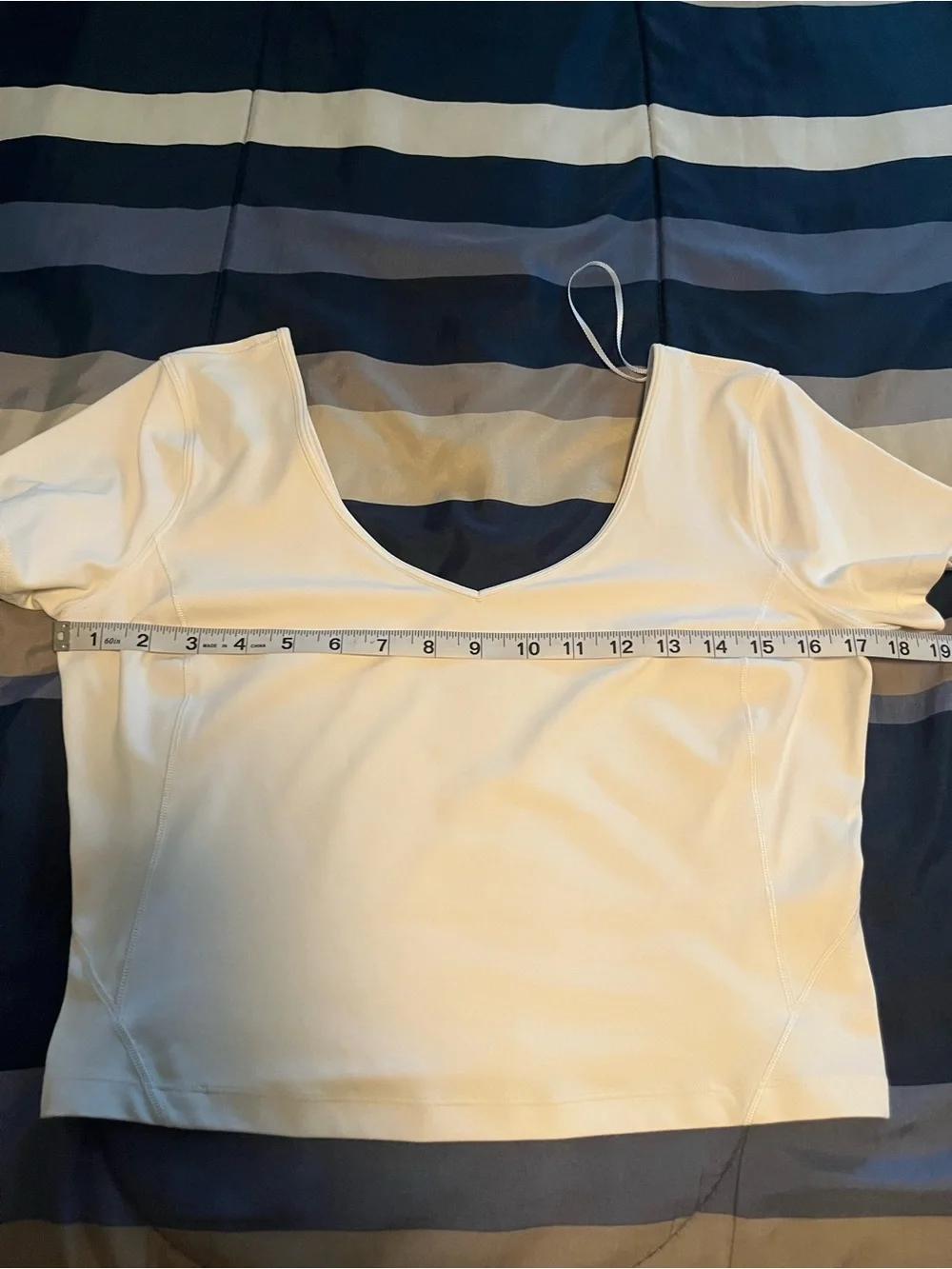 🍋 VGUC Lululemon Align T-Shirt - White - Sz 10